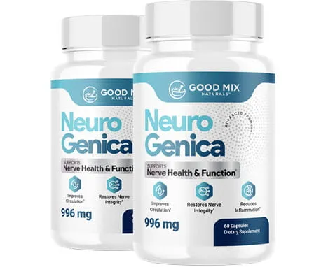 NeuroGenica supplement bottles